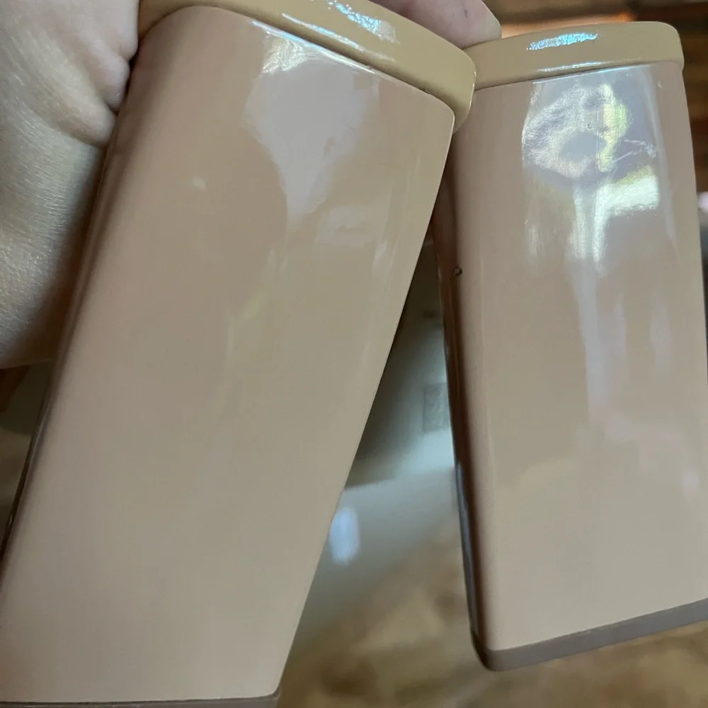 Jeffrey Campbell Hustler Dusty Nude Patent Strappy Heels - Picture 8 of 11